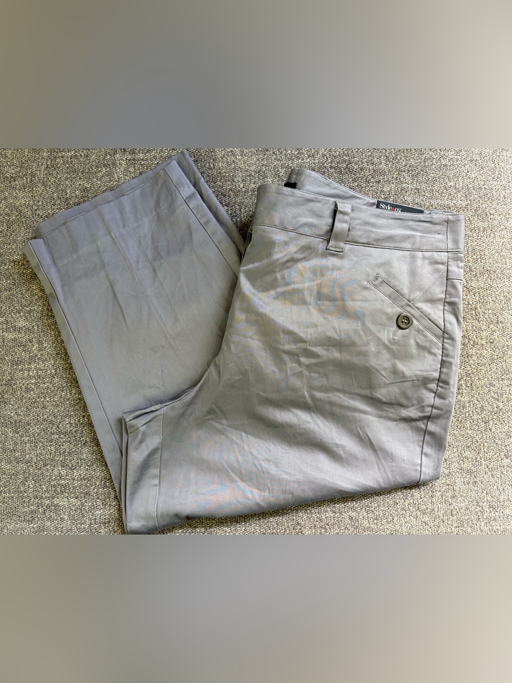 NWT Style & Co Gray Capri Pants